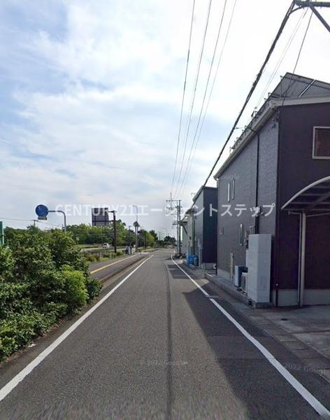 　前面道路含む現地写真　