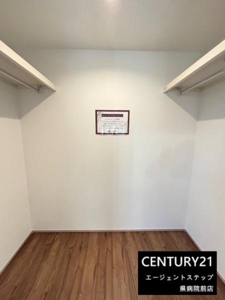 　収納　収納スペースが広々としています