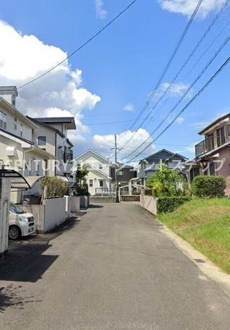 　前面道路含む現地写真　