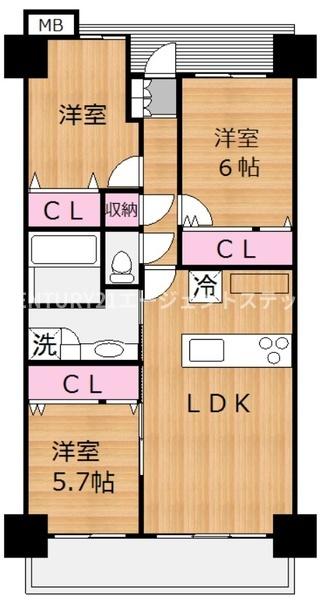 　間取り　