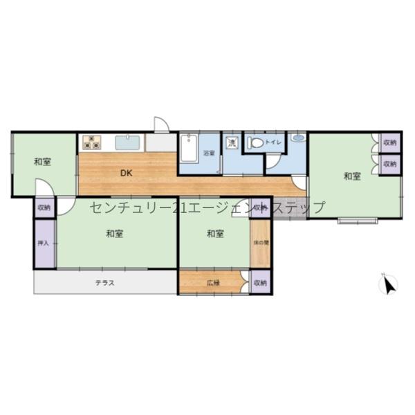 　間取り　