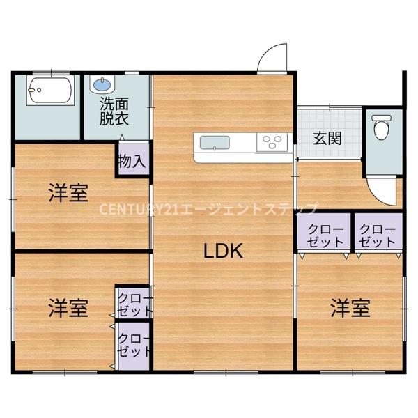 　間取り　