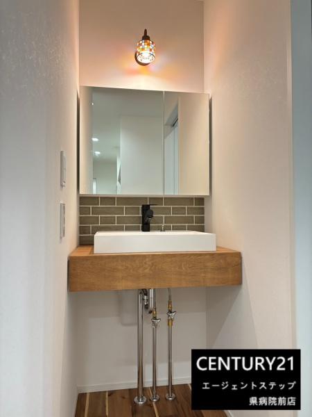 　洗面台・洗面所　洗面台・洗面所がシンプルです