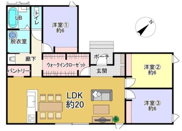 　間取り　
