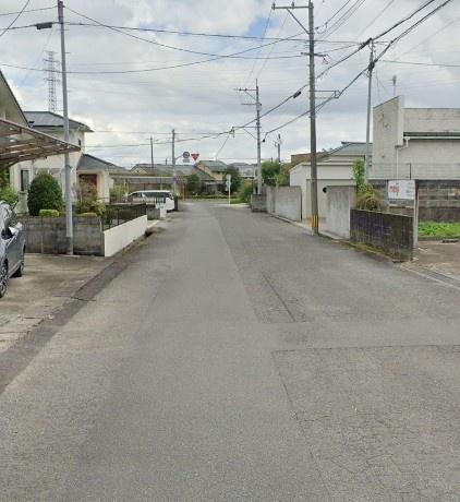 　前面道路含む現地写真　