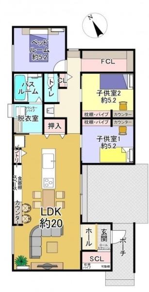 　間取り　