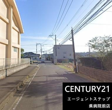 　前面道路含む現地写真　前面道路含む現地写真で安心感