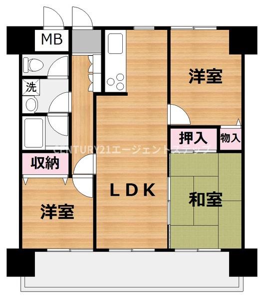 　間取り　