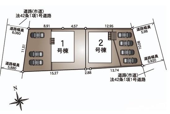 　全体区画図　