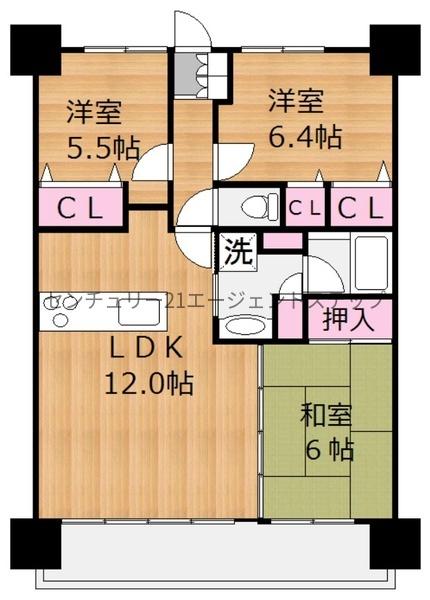 　間取り　