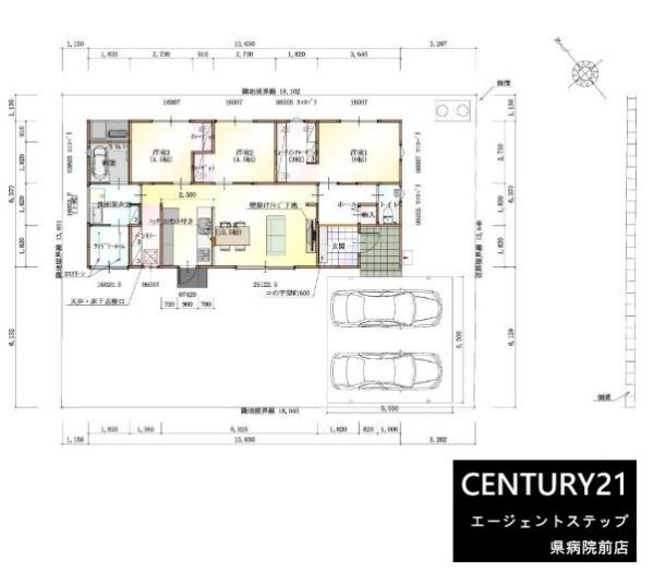 　間取り　機能的な間取りが魅力です