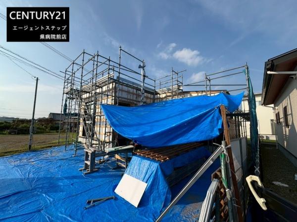 　その他現地　建築中の外観が確認できます