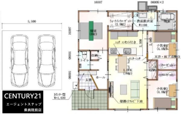 　間取り　