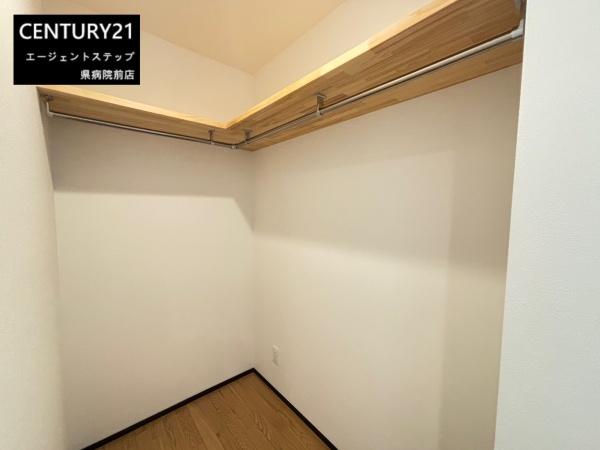 　収納　収納スペースが広々しています