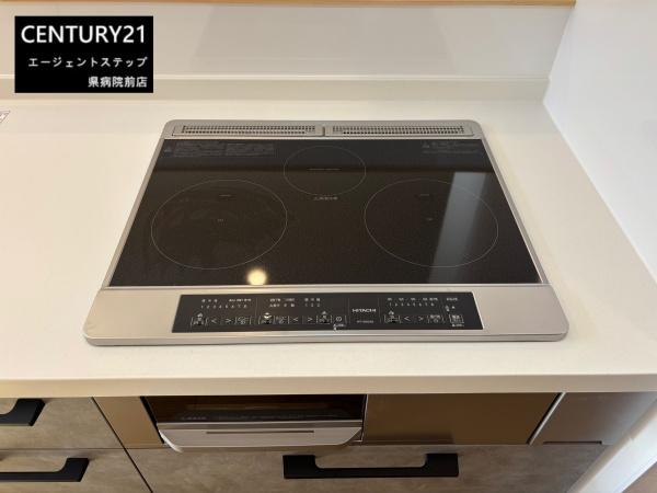 　キッチン　IHキッチンで便利です