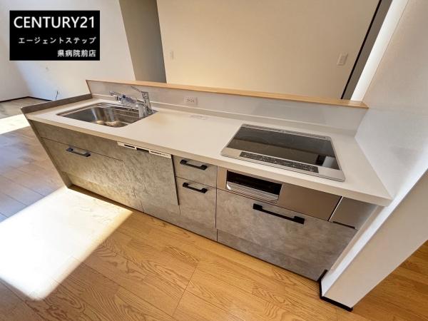 　キッチン　機能的なキッチンが魅力です