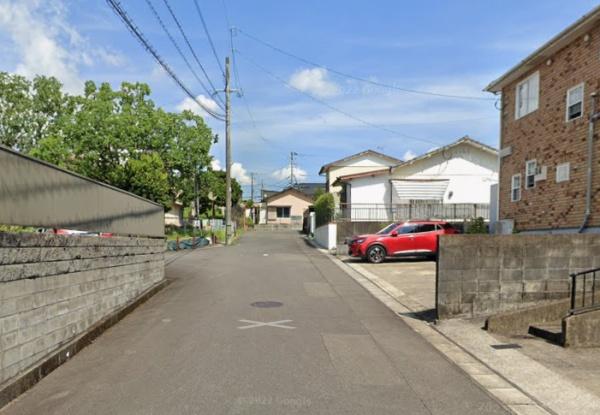 　前面道路含む現地写真　