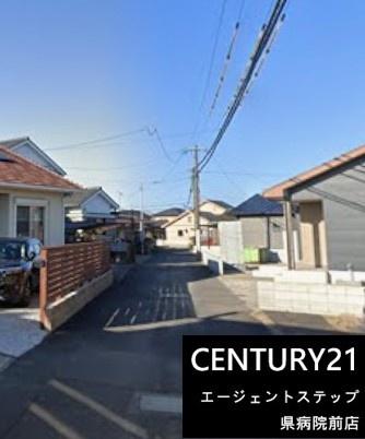 　前面道路含む現地写真　前面道路が広く便利な現地写真です