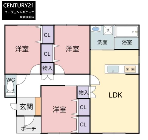 　間取り　