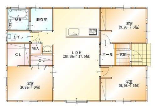 　間取り　
