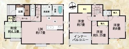　間取り　多彩な間取りが魅力です