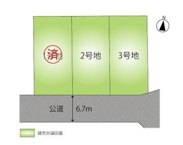 　全体区画図　