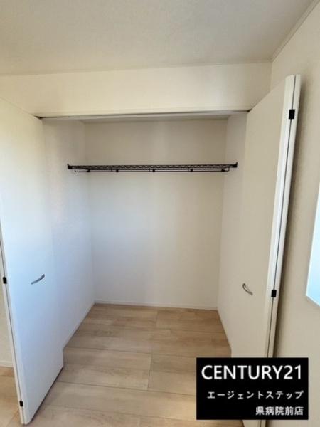 　収納　収納スペースが広々しています