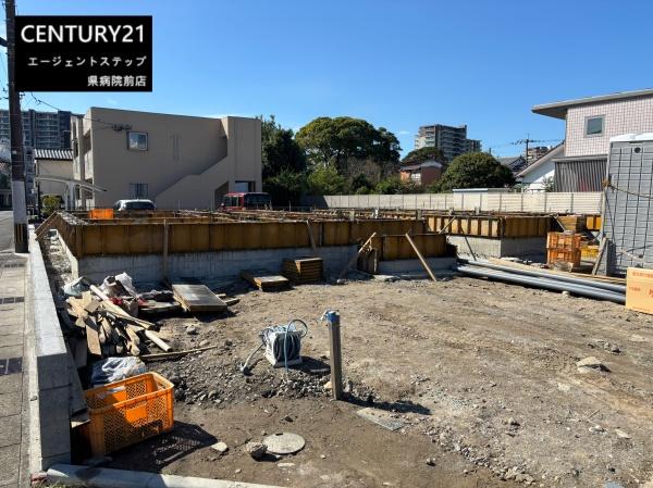 　その他現地　土地の写真で広々とした印象です