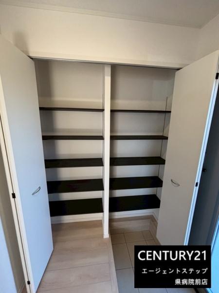 　収納　使いやすい収納が魅力です