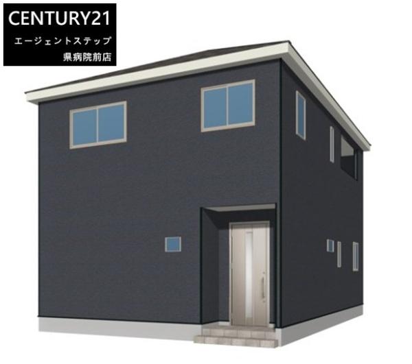 　完成予想図　完成予想図で外観が際立ちます