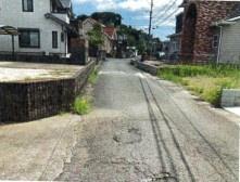 　前面道路含む現地写真　