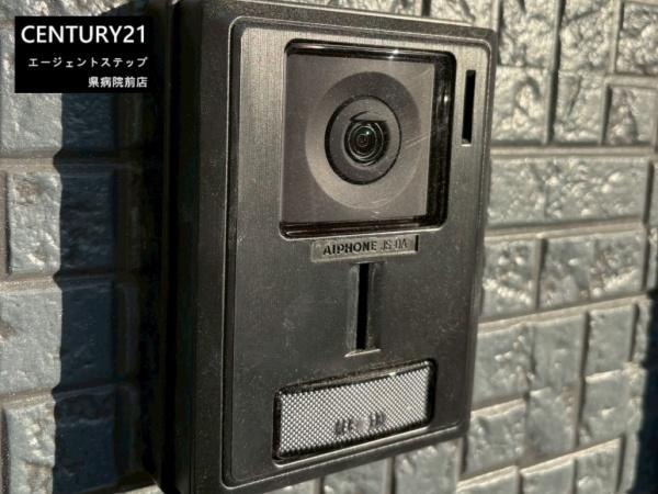 　防犯設備　防犯設備が設置されています