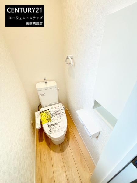 　トイレ　明るさが魅力のトイレです