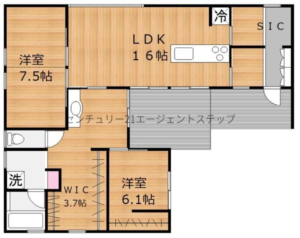 　間取り　間取りが整った住空間です