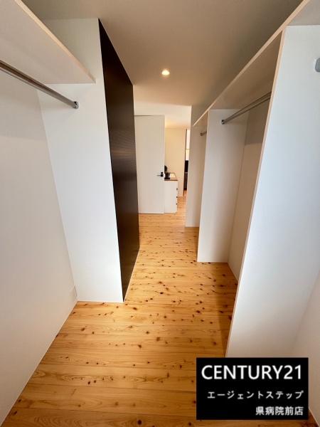 　収納　収納スペースが充実しています