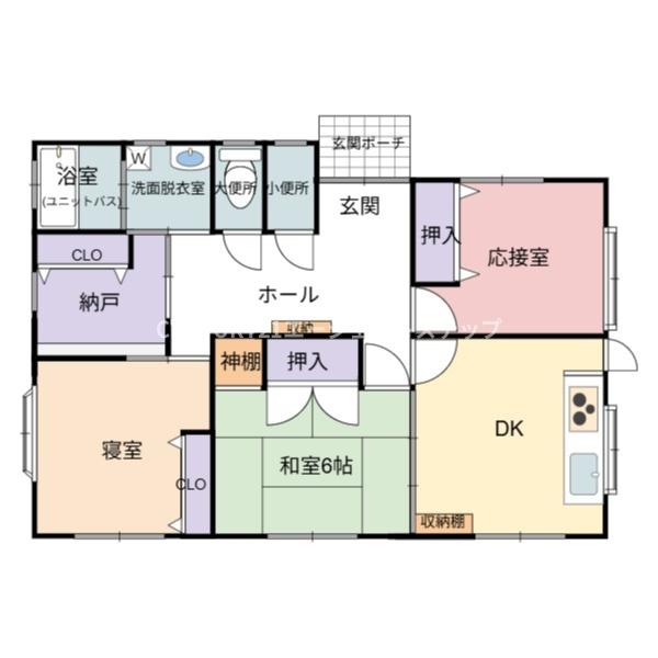 　間取り　間取りが充実しています