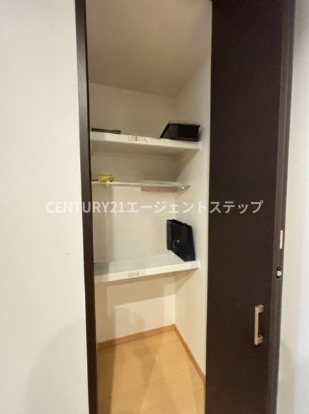 　収納　収納スペースが充実しています