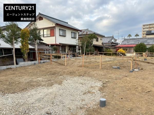 　その他現地　土地の区画が印象的です