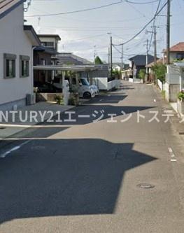 　前面道路含む現地写真　