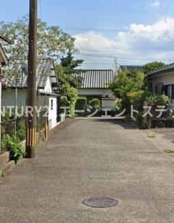 　前面道路含む現地写真　