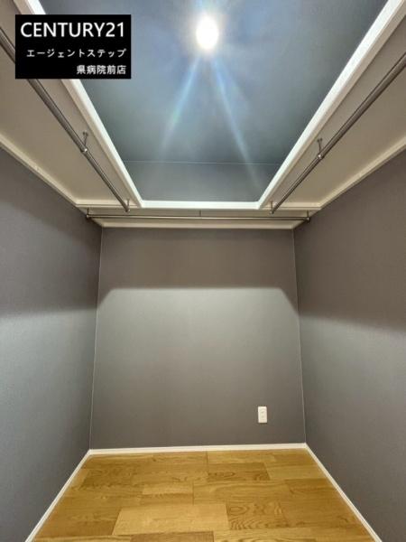 　収納　収納スペースが広々しています