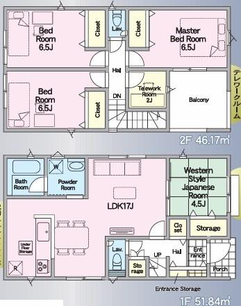 　間取り　使いやすい間取りです