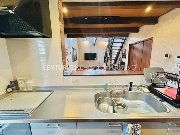 　キッチン　キッチン空間が広がります