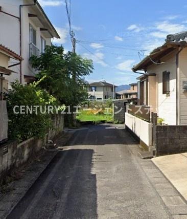 　前面道路含む現地写真　