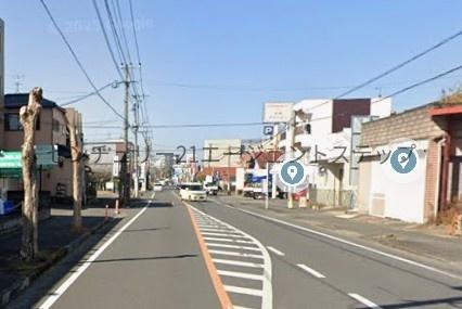 　前面道路含む現地写真　