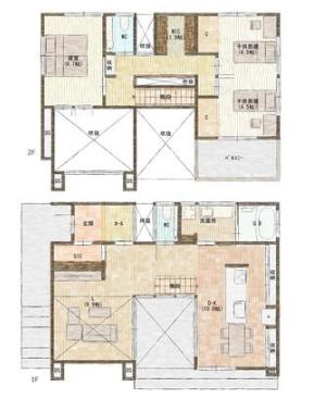 　間取り　機能的な間取りが魅力です
