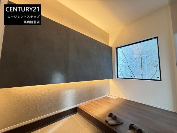 　玄関　玄関に広がる開放感