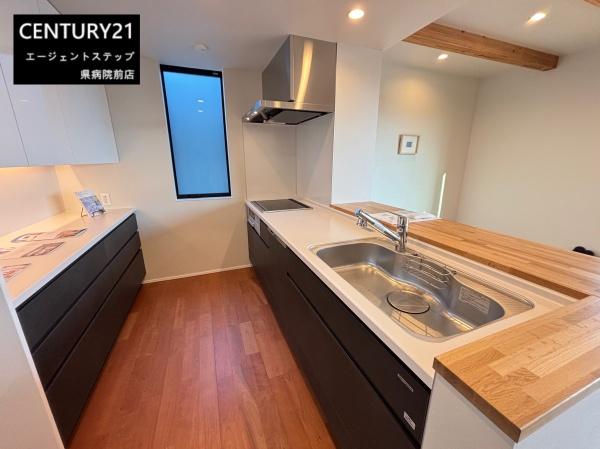 　キッチン　シンプルなキッチンです