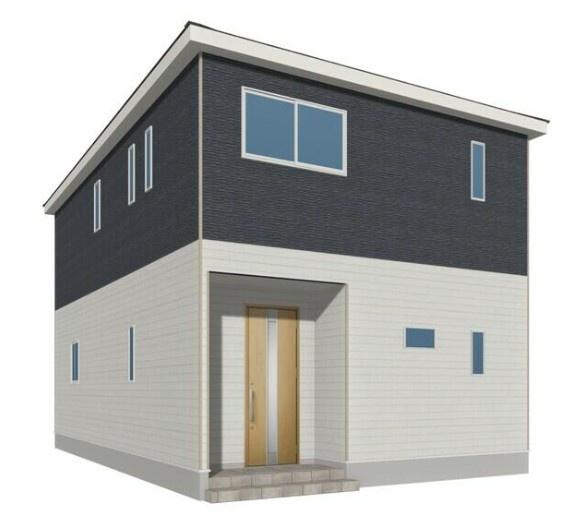 　完成予想図　完成予想図で外観が際立ちます