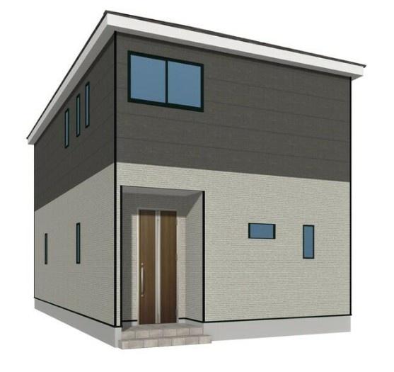 　完成予想図　完成予想図ならではの洗練された外観です